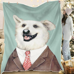 Dog Throw Blanket – Happy Dog…