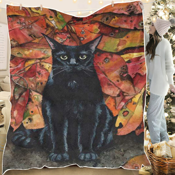 Cat Throw Blanket – Cat In Blanket – Cat Fleece Blanket – Cat Blankets For Sofa – Furlidays