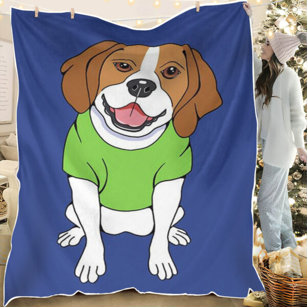 Dog Blankets – Beagle – Dog Blankets For Sofa – Dog Fleece Blanket – Furlidays