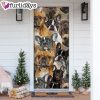 A Bunch Of French Bulldogs Door Cover Great Gift Idea For Dog Lovers – Dog Memorial Gift