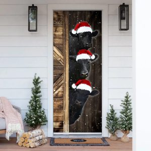 Angus Cattle Door Cover Unique Gifts Doorcover Housewarming Gifts 1