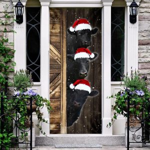 Angus Cattle Door Cover Unique Gifts Doorcover Housewarming Gifts 2