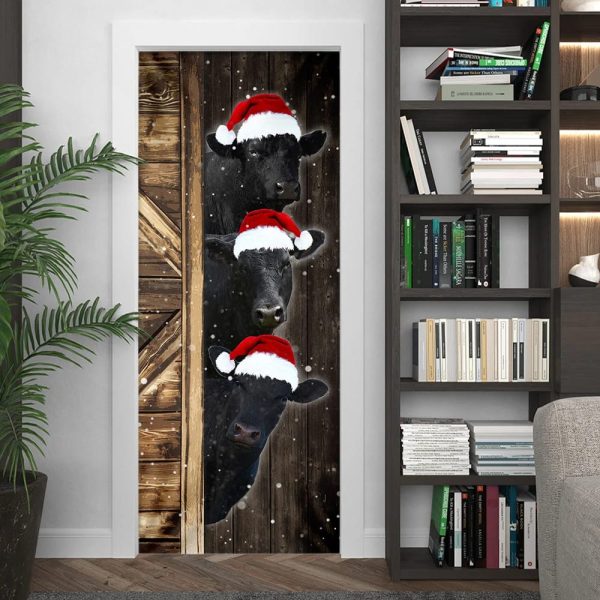 Angus Cattle Door Cover – Unique Gifts Doorcover – Housewarming Gifts