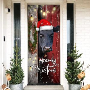 Angus Moory Christmas Door Cover Front Door Christmas Cover Christmas Outdoor Decoration Unique Gifts Doorcover 1