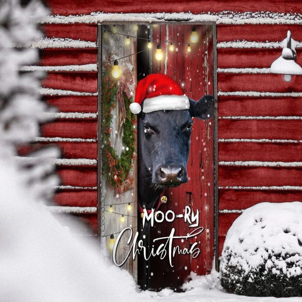 Angus Moory Christmas Door Cover – Front Door Christmas Cover – Christmas Outdoor Decoration – Unique Gifts Doorcover