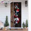 Australian Cattle Dog Christmas Door Cover – Xmas Gifts For Pet Lovers – Christmas Decor
