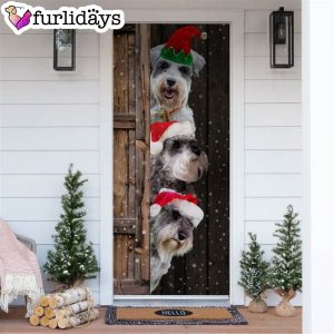 Bearded Christmas Door Cover Xmas Gifts For Pet Lovers Christmas Gift For Friends