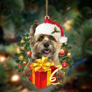 Cairn Terrier Give Gifts Hanging Ornament…