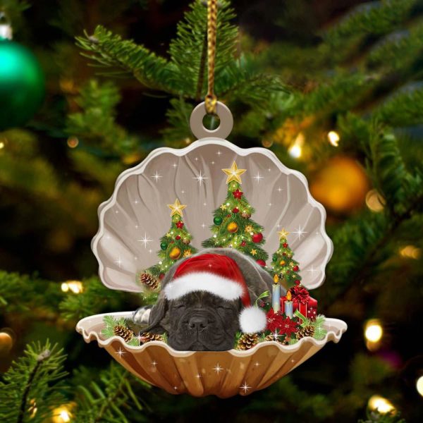 Cane Corso3 – Sleeping Pearl in Christmas Two Sided Ornament – Christmas Ornaments For Dog Lovers