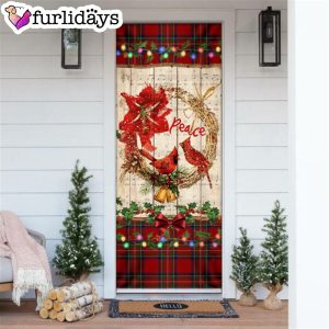 Cardinal Peace Christmas Door Cover Unique Gifts Doorcover Unique Gifts Doorcover 6