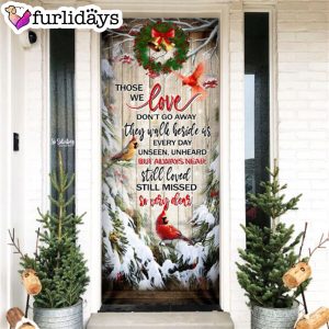 Cardinals Christmas Door Cover Cardinal Christmas Decor Christmas Door Cover Decorations Unique Gifts Doorcover 7