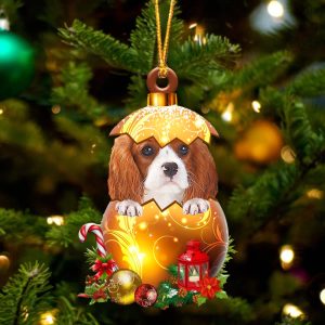 Cavalier King Charles Spaniel In Golden…