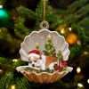 Chihuahua – Sleeping Pearl in Christmas Two Sided Ornament – Christmas Ornaments For Dog Lovers