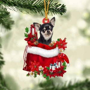 Chihuahua 3 In Gift Bag Christmas…