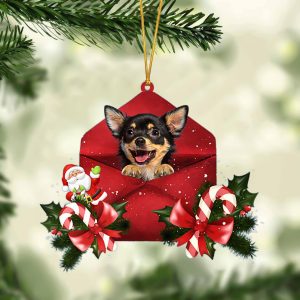 Chihuahua Christmas Letter Ornament – Car…