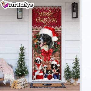 Christmas Begins With Border Collie Door…