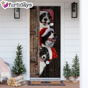 Collie Collie Christmas Door Cover Xmas Gifts For Pet Lovers Christmas Gift For Friends