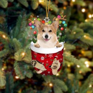 Corgi 2 In Snow Pocket Christmas…