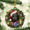 Dobermann And Christmas Ornament – Acrylic…