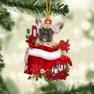 French Bulldog In Gift Bag Christmas…