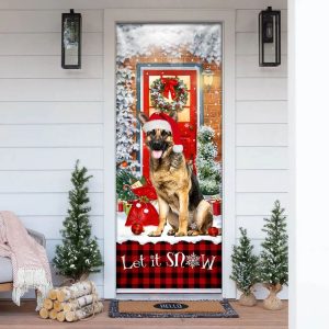 German Shepherd Door Cover – Let…