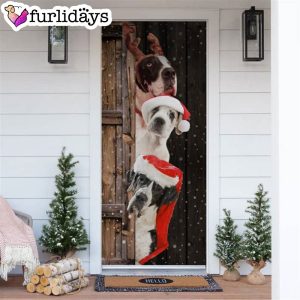 Great Dane Christmas Door Cover Xmas Gifts For Pet Lovers Christmas Gift