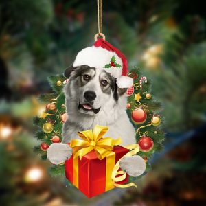 Great Pyrenees Give Gifts Hanging Ornament…