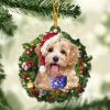 Havanese And Christmas Ornament – Acrylic Dog Ornament – Gifts For Dog Lovers