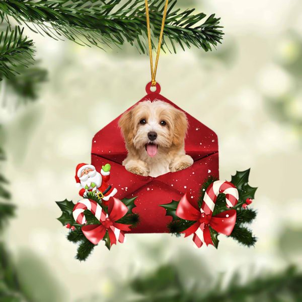 Havanese Christmas Letter Ornament – Car Ornament – Gifts For Pet Owners
