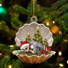 Heeler – Sleeping Pearl in Christmas Two Sided Ornament – Christmas Ornaments For Dog Lovers