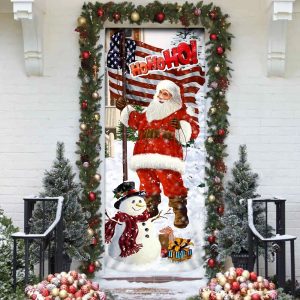 Ho Ho Ho Saus Door Cover…