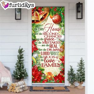 In This House We Do Christmas Door Cover Unique Gifts Doorcover 6