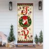 Joy To The World Cardinal Christmas Door Cover – Cardinal Christmas Decor – Unique Gifts Doorcover