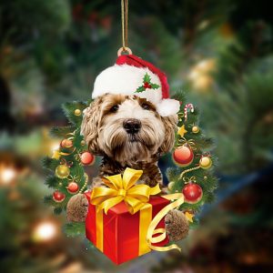 Labradoodle Give Gifts Hanging Ornament –…