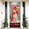 Labrador Retriever – Let It Snow Christmas Door Cover – Xmas Outdoor Decoration – Gifts For Dog Lovers