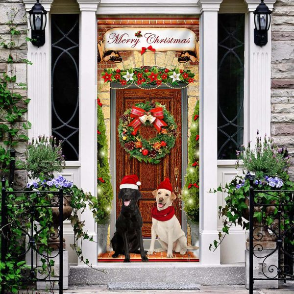 Labrador Retriever Christmas Door Cover – Unique Gifts Doorcover