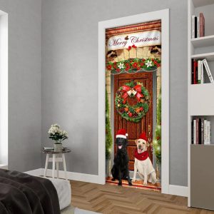 Labrador Retriever Christmas Door Cover Unique Gifts Doorcover 4