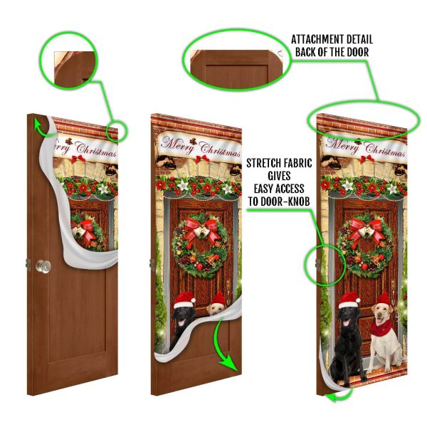 Labrador Retriever Christmas Door Cover – Unique Gifts Doorcover