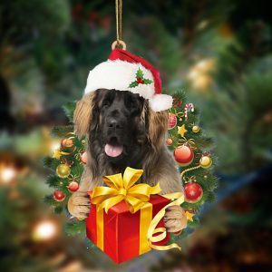 Leonberger Give Gifts Hanging Ornament –…