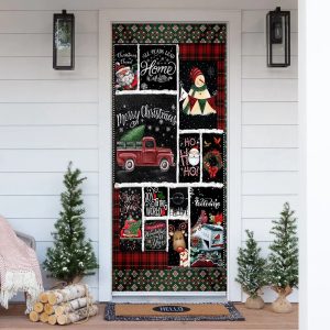 Merry Christmas Blessing Door Cover –…