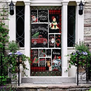 Merry Christmas Blessing Door Cover Unique Gifts Doorcover Holiday Decor 3