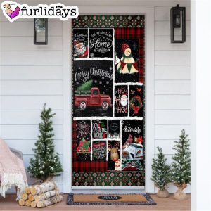 Merry Christmas Blessing Door Cover Unique Gifts Doorcover Holiday Decor 6