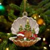 Miniature Pinscher3 – Sleeping Pearl in Christmas Two Sided Ornament – Christmas Ornaments For Dog Lovers