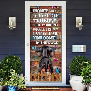 Money Can Buy A Lot Of Things But It Doesn t Wiggle Its Butt Dachshund Xmas Outdoor Decoration Gifts For Dog Lovers 2