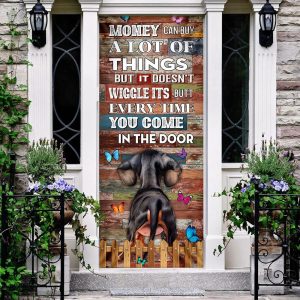 Money Can Buy A Lot Of Things But It Doesn t Wiggle Its Butt Dachshund Xmas Outdoor Decoration Gifts For Dog Lovers 3