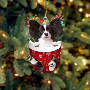 Papillon 3 In Snow Pocket Christmas…