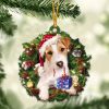 Parson Russell And Christmas Ornament – Acrylic Dog Ornament – Gifts For Dog Lovers