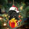Portuguese Water Give Gifts Hanging Ornament – Flat Acrylic Dog Ornament – Dog Lovers Gifts For Him Or Her