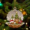 Sheltie3 – Sleeping Pearl in Christmas Two Sided Ornament – Christmas Ornaments For Dog Lovers