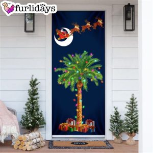 South Carolina Christmas Door Cover Slim Tree Door Cover Unique Gifts Doorcover 7